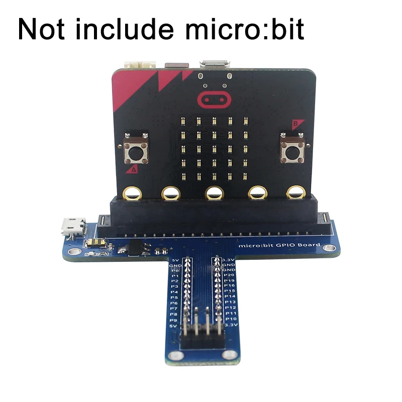 GPIO Extension Board for Micro:bit T Type T-plate 5V 3.3V Output Board Breadboard for Micor:bit Kids Programming