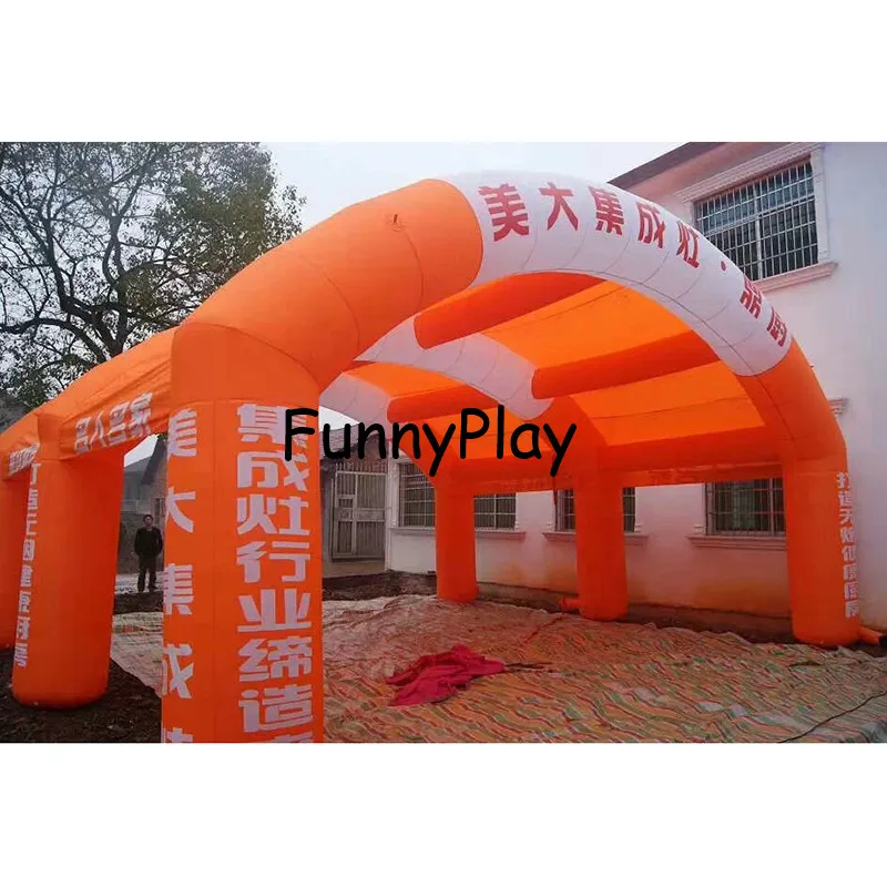 Inflatable Arch Dome Shelter Marquee Tunnel Tent tunnel For Trade Show Advertising Tunnel