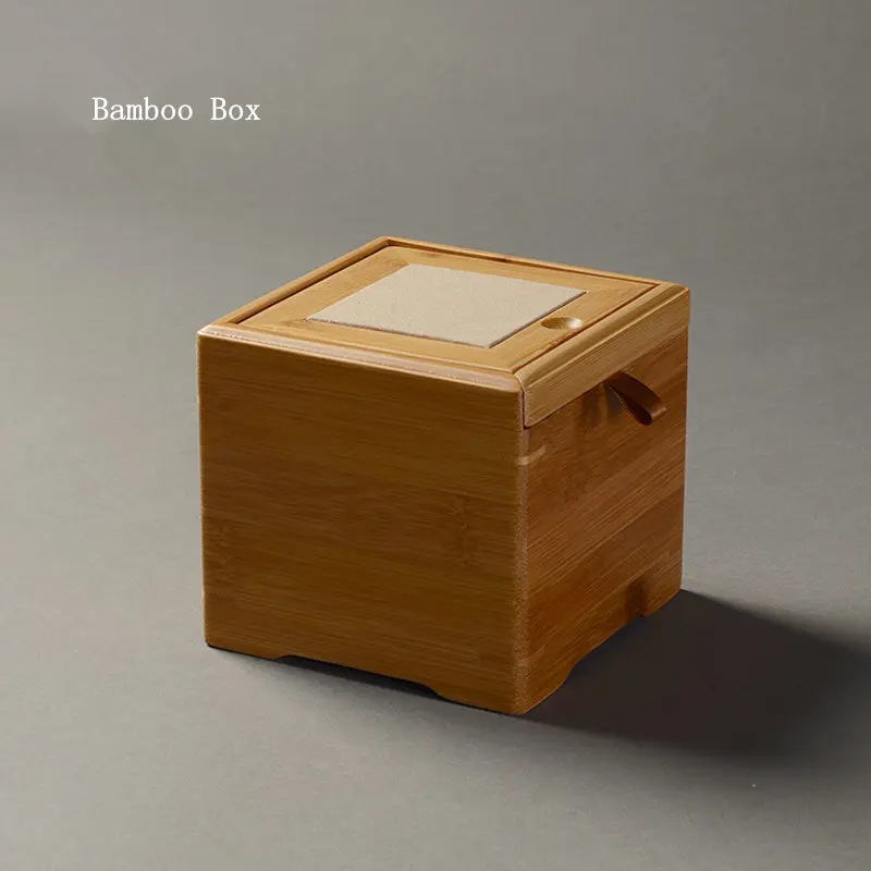 Square Bamboo Storage Box Special Home Decoration Or Use Soft Gift Case New Mens Watch Boxes W 124 Size 11*11 CM