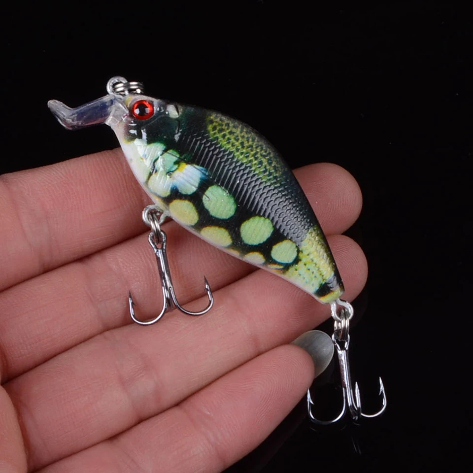 1 PCS 6.5 cm 8.7g Vissen Lokken Minnow Crankbait Harde Aas Tight Wobble Slow sinking Jerkbait Visgerei