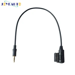 JOYEAUTO – câble convertisseur de musique, 3.5mm, Audio MP3, pour VW Audi AMI AUX A3 A4 A5 A6 A7 A8 Q5 Q7 TT R8