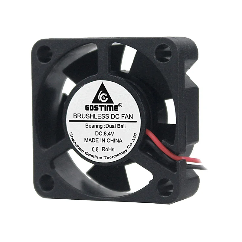 50PCS Gdstime 8.4V 30mm Fan  JST Connector 3cm 30mmx30mmx10mm 3010 DC Brushless Cooling Cooler Fan  For For RC Car/Boat Motor