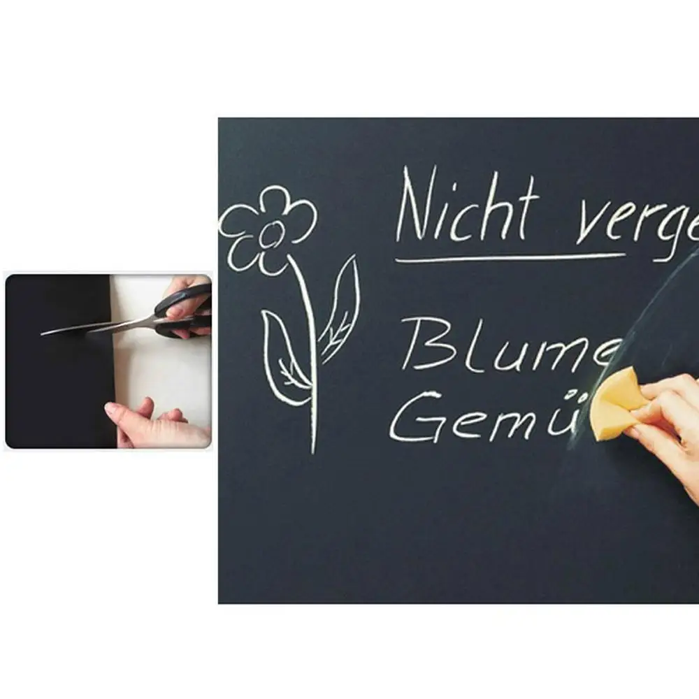 Vinyl Blackboard Chalkboard for Children, Children Drawing Toy, Baby Educational Toy, 30*40cm, 2 PCs/Lot