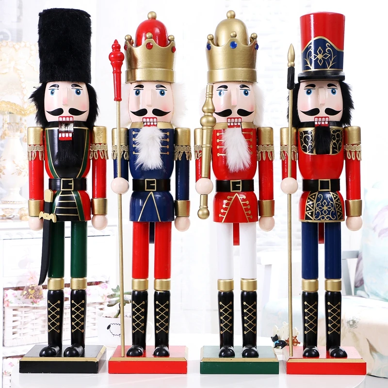 

[60CM] large manufacturers selling the Nutcracker puppet soldier King musicians lucky talisman ornaments