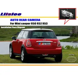 For Mini Cooper R50 R52 R53 R56 2001-2006 Car Rearview Rear View Camera AUTO HD CCD CAM Accessories Kit
