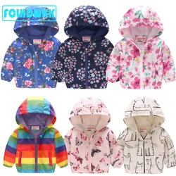 Spring summer Kids Clothes Boys Girls Jackets Children Hooded Windbreaker Infant Waterproof Hoodies Toddler Baby Coat For Kids