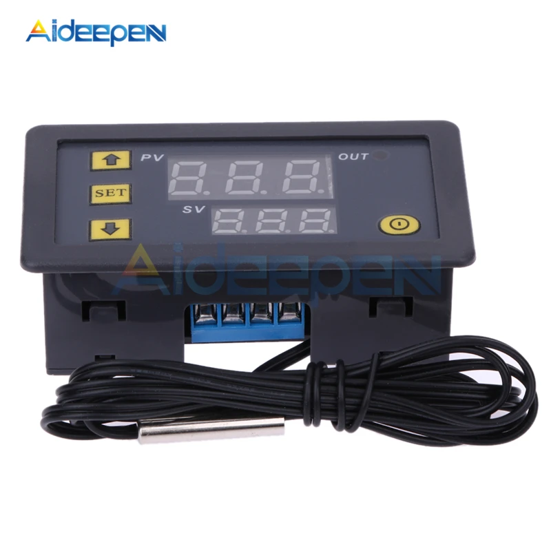 W3230 12V 110V 220V LED Digital Temperature Instruments Controller High Precision Thermostat Thermometer Control Switch Sensor