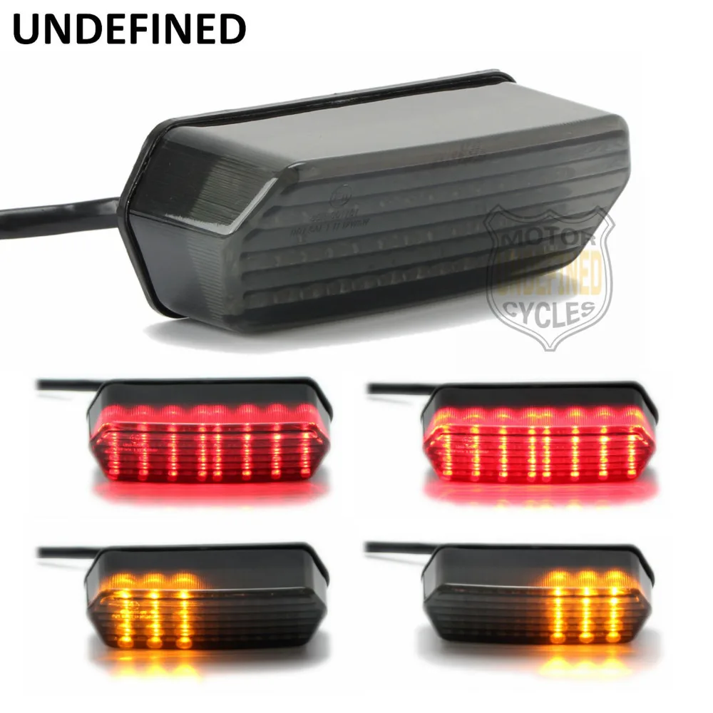 Motorcycle Accessories Taillight Smoke Integrated LED Tail Brake Stop Turn Signals Light For Honda Grom 125 MSX 2014-up