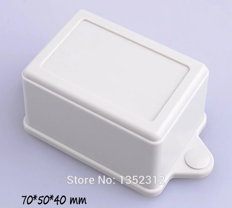 5 pcs/lot 70*50*40mm plastic enclosure box for electronic wall mount abs junction box diy amplifier case PLC instrument box