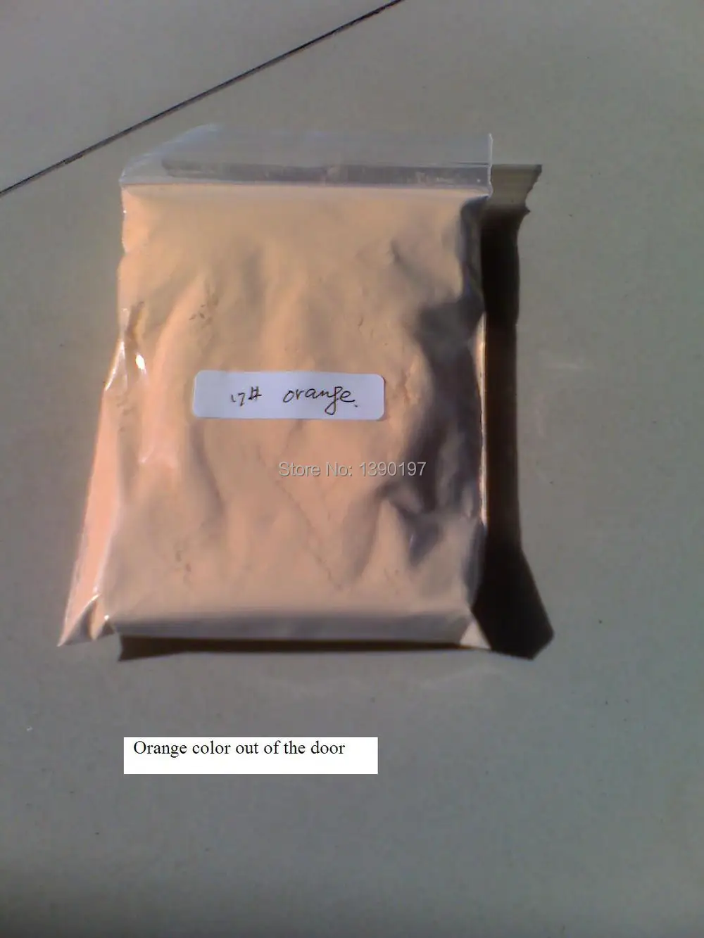 (100grams/lot) Orange  Photochromic Pigments, Orange Photochromic powder, color changed when exposed to sunlight /UV light.