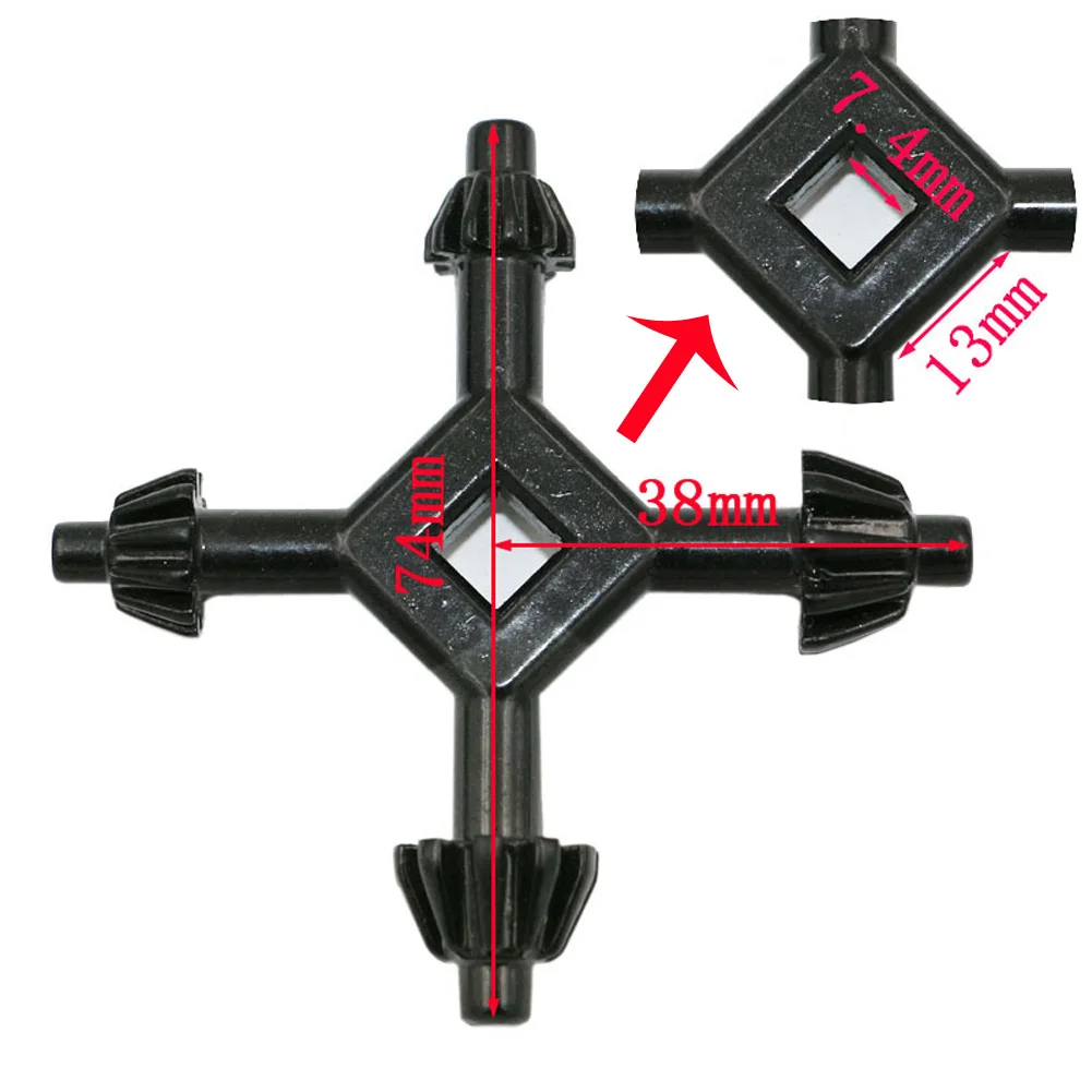 4Way Multifunction Universal Chuck Key Drill Drilling Holder Spanner Wrench Power Presses Tool Accessories