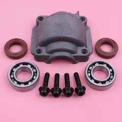 Cylinder Engine Pan Base with 4 Bolts Screws For Stihl MS180 MS170 018 017 MS 180 170 Chainsaw Spare Part Crank Bearing Oil Seal