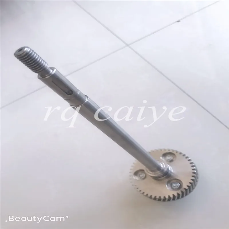 1 set SM52 gear shaft  SM52 gear Stainless steel material G2.030.201,R2.030.207,MV.101.755/02 MV.022.730/01