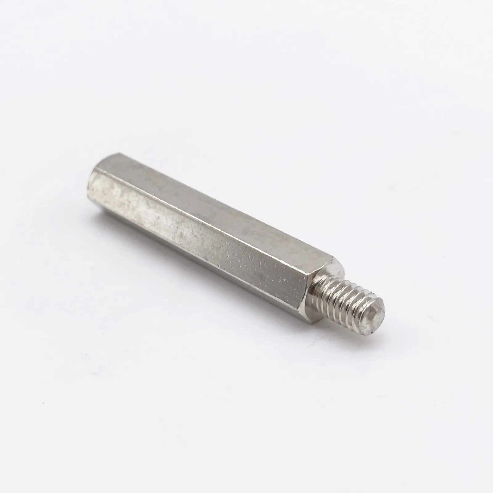 M3x17+6 Spacer Screws M3 Hex Standoff Nuts Male to Female Brass Silver Pack 100