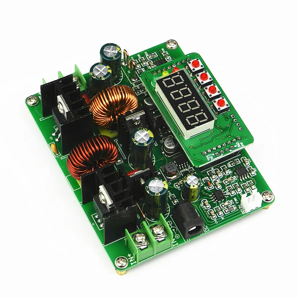 JUNTEK DPS-3806 voltage regulator constant current digital control  dc buck-boost power supply module LED driver 0-38V 0-6A