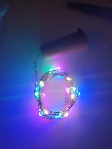 Lámpara de alambre LED con forma de corcho para botella de vino, tira de luces de hadas, suministros para Bar, fiesta, decoración de boda, 2M, 20LED