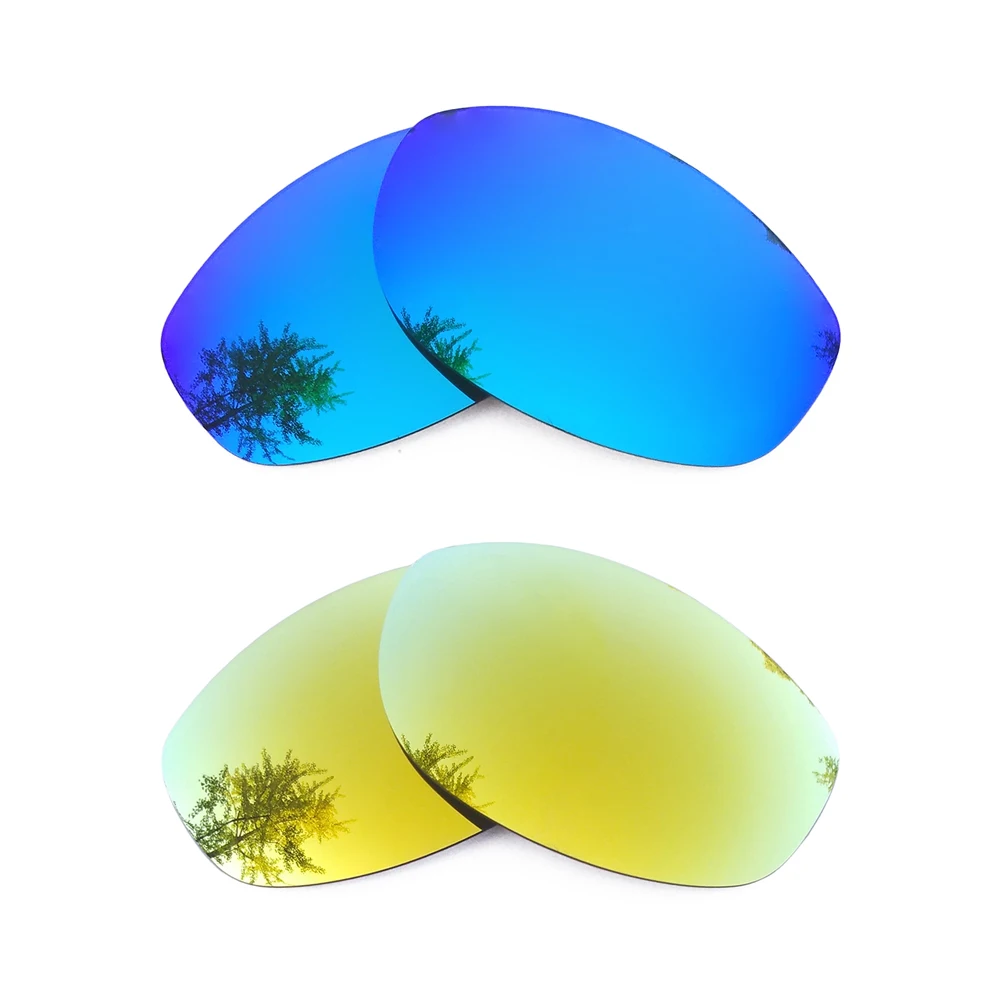 

Ice Blue Mirrored & 24K Gold Mirrored Polarized Replacement Lenses for X Metal XX Frame 100% UVA & UVB