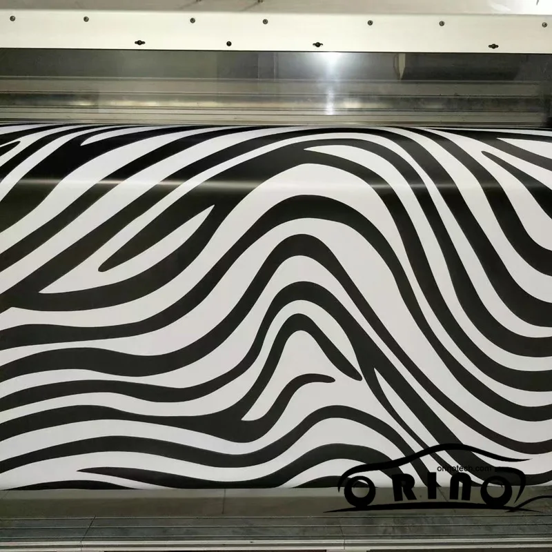 

Car Styling Zebra Sticker Film Camouflage Vinyl Car Wraps Sticker Motorcycle Truck Car Wrapping Foil Sheet Air Bubble Free