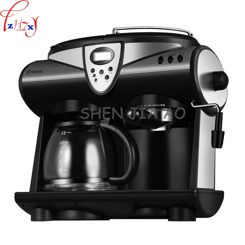 Cheap Italian 20 Bar pump pressure coffee makers 220V Business /home automatic Espresso Coffee Machine DL-KF7001  1pc