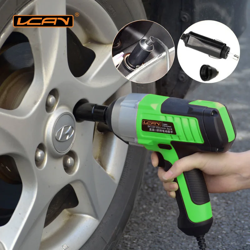 

New Upgrade 450N.m Electric Wrench DC 12V Car Impact Wrench Car/SUV Changing Tire Tools1/2 Connector Electric Impact Wrench