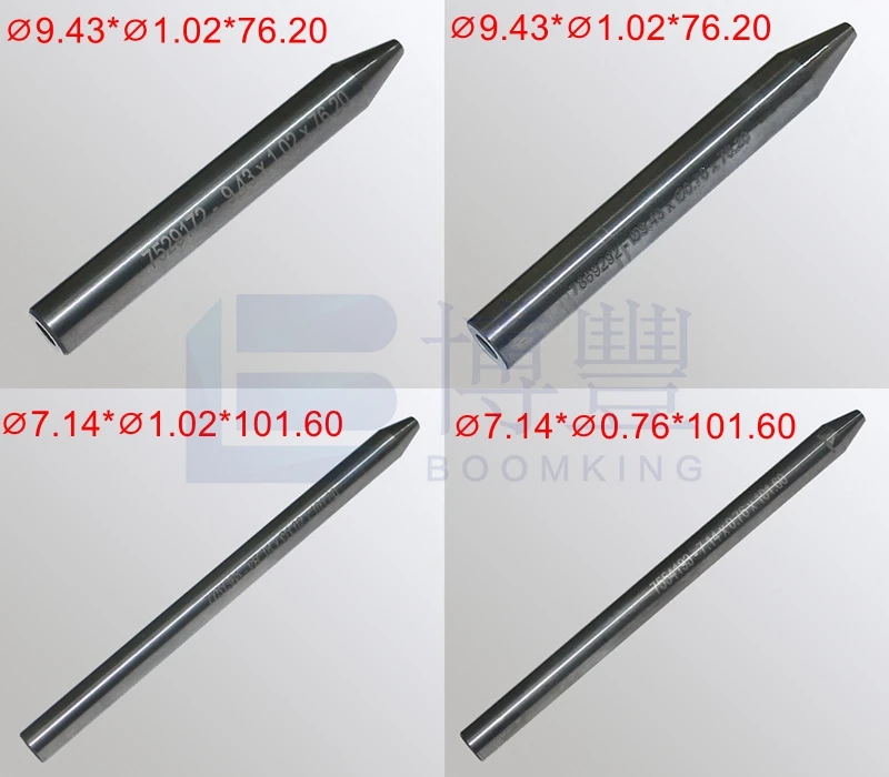 

Imported NS 9.43/7.14/6.35x1.02/0.76x76.2/101.6mm,Waterjet Cutting Machine Spare Parts Mixing Tube,abrasive water jet nozzle