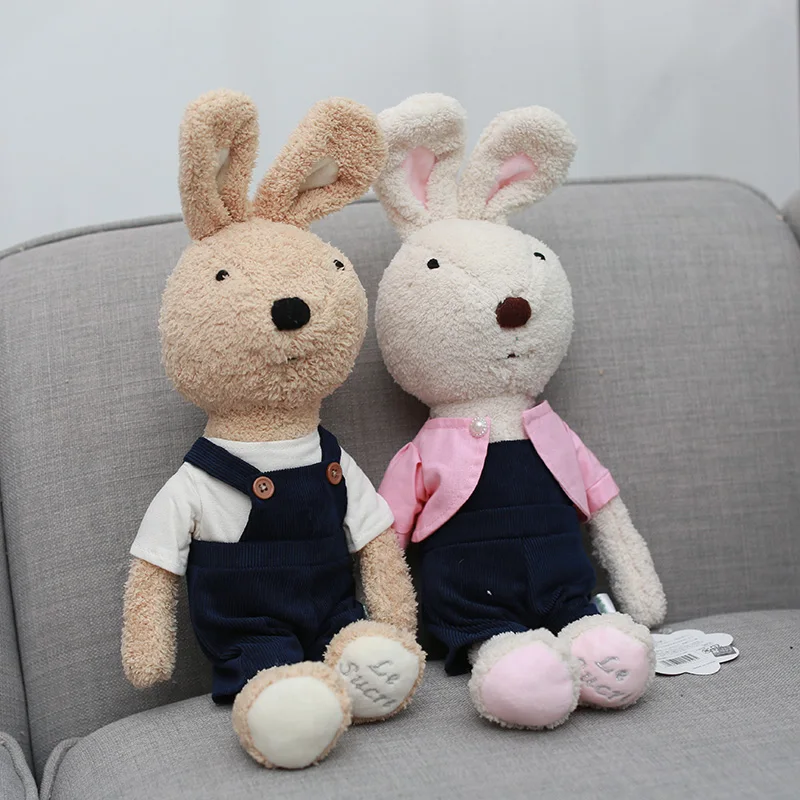 1pc Lovely Le Sucre Rabbit Plush Doll Soft Bunny Rabbits Stuffed Animals Plush Baby Toys for Children Girls Valentine\'s Gifts