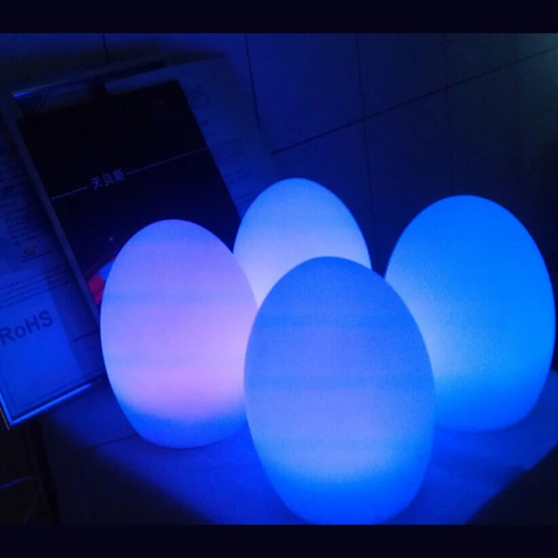 

Luminose Egg Light Luminoso, Mini LED Colored Lighting, Christmas Lamps, D14 X H19 cm, Bar Furniture,4Pcs per Lot