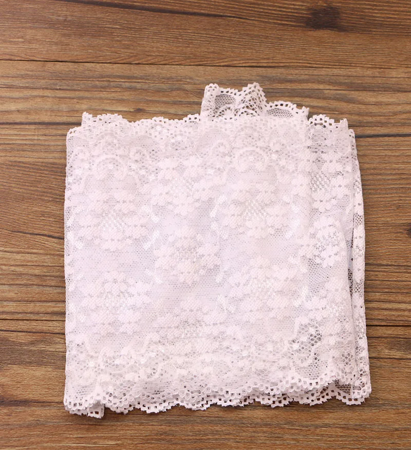 2yards white elastic lace 16cm elastic lace fabric, DIY garment accessories, decorative lace