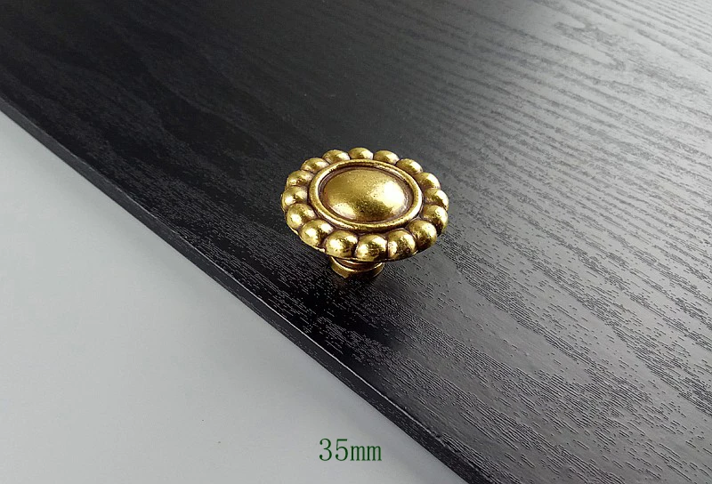 Antique Bronze Classic Handle Furniture Hardware Kitchen Cabinets Drawer Knob Wardrobe Cupboard Handle Dresser Wooden Door Pulls