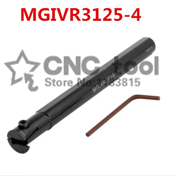 MGIVR3125-4 Internal Grooving Turning Lathe Boring Bar Tool Holder For Lathe Machine CNC Cutting Turning Tool Set Holder MGIVR