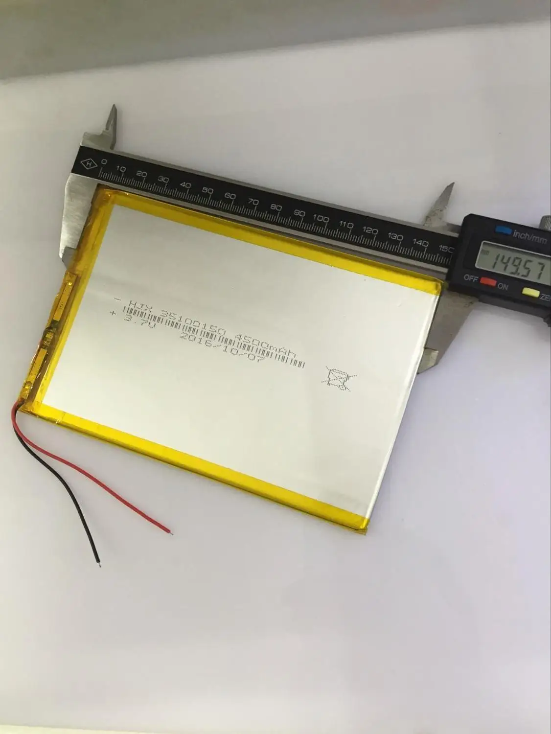 New Hot bateria De Polímero de 35100150 10.1 polegada Tablet PC da bateria de lítio de equipamentos médicos para fonte de alimentação móvel