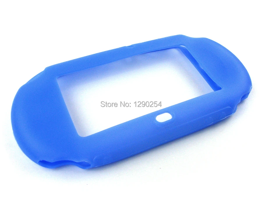 2pcs Soft Silicone Skin Protector Guard Cover Protective Case Protect Shell For PSV 2000 PSVita PSV2000 Console