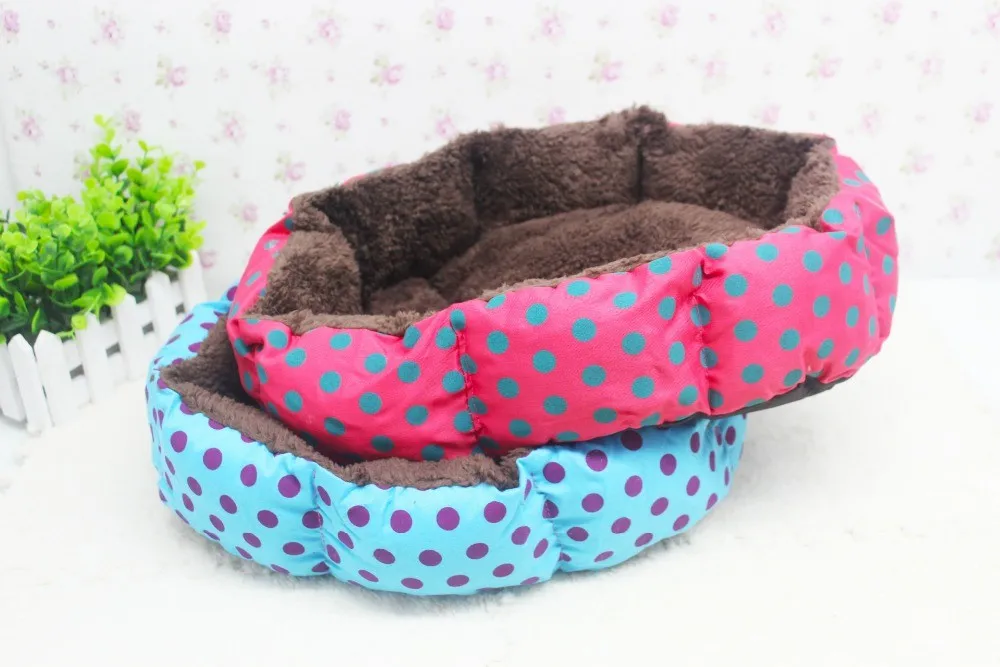 Bán buôn dễ thương Pet Sản Phẩm Mềm Fleece Pet Giường cho Mèo Chó camas para perros pequenos Động Vật Nhỏ House Bed Kennel