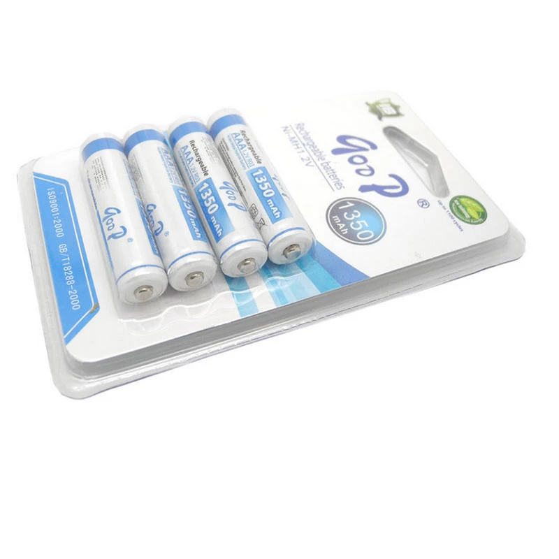 4 cái/lốc AAA 1350 mAh 1.2 V Ni-Mh Pin Sạc Recarregavel cho Đồ Chơi Máy Ảnh Led Flashlight Vận Chuyển Miễn Phí