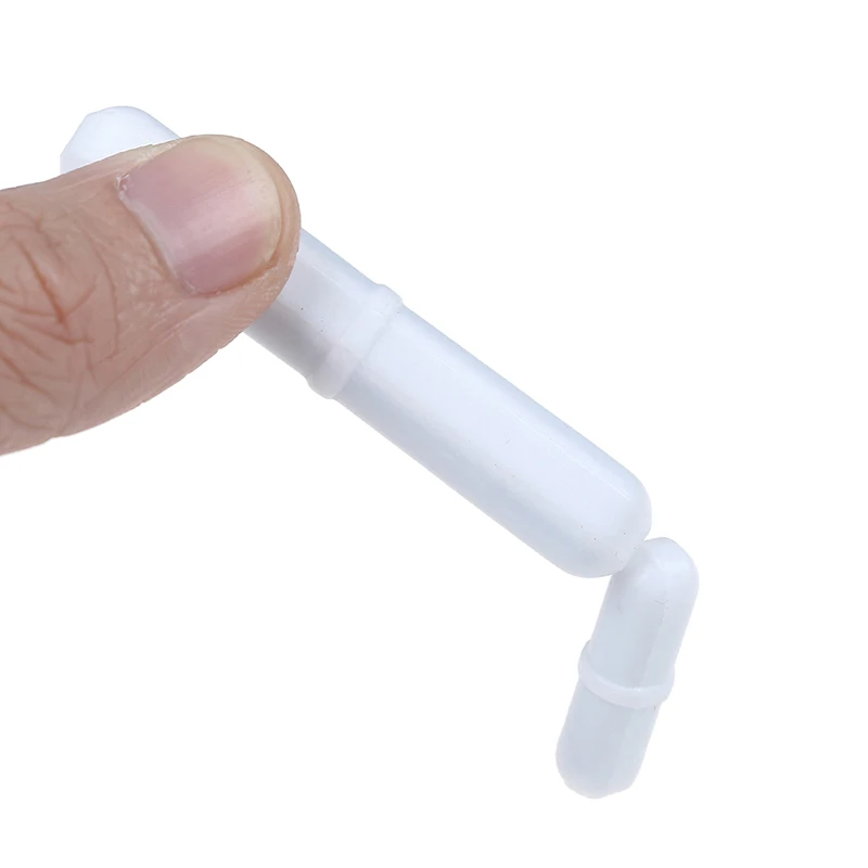 1 stücke 6 Größen PTFE Magnet Rührer Mixer Rühren Bar Weiß Farbe Ohne Pivot Ring