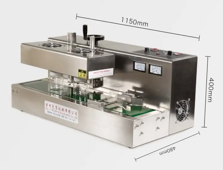 Mesin Penyegel Induksi Elektromagnetik Kontinu Mesin Penyegel Botol Penyegel Induksi Otomatis