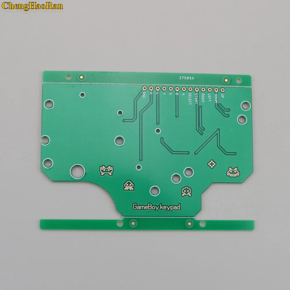 1 Lens + PCB DMG GB Plastic A B Button & Silicon Select Start Rubber Button For Raspberry Pi Zero PCB Board & Lens Protector