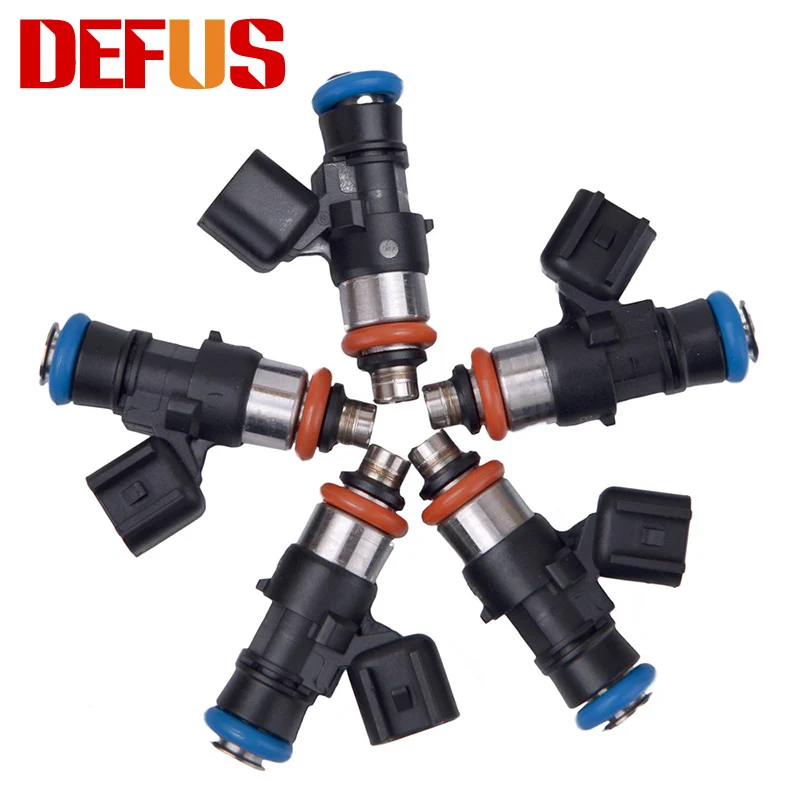 5 Pcs New Engine Fuel Injector For Car 850cc High Performance Spray Nozzle Auto Part Car-styling Good Quality Injectors