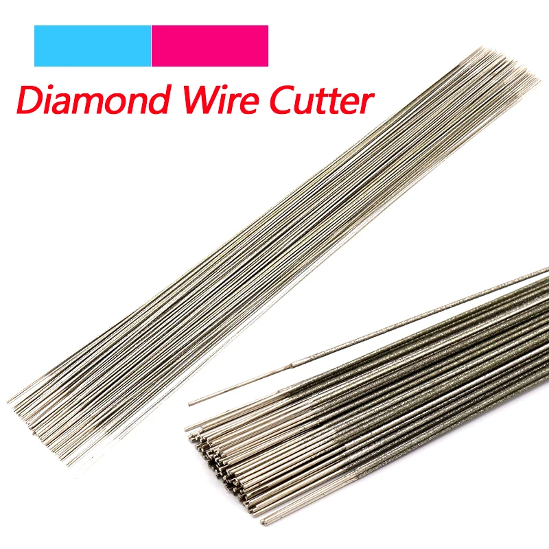 

1pcs 400mm Diamond Metal Wire Saw Blade Cutter Cutting Tools Saw Blades Cutting 1mm 1.2mm 1.5mm For Jade Amber Sapphire