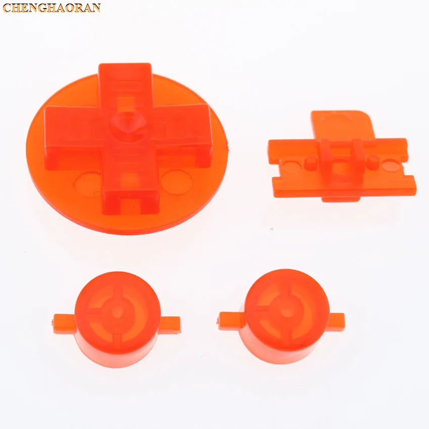 1 مجموعة أزرار استبدال ملونة ل Gameboy الكلاسيكية GB لوحات المفاتيح ل GB DMG DIY بها بنفسك ل Gameboy الصليب A B أزرار جانبية DMG 001