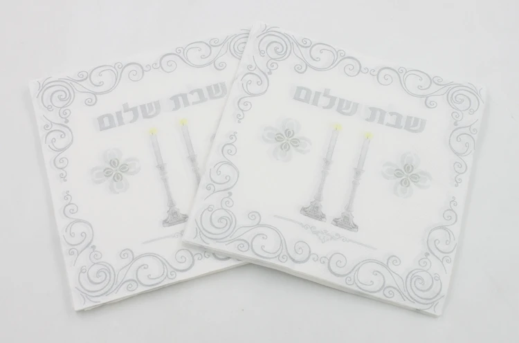 [RainLoong] Arabic Candle Party Flowr Napkins Tissue Paper Napkins Decoration  33cm*33cm 1 pack (20pcs/pack)