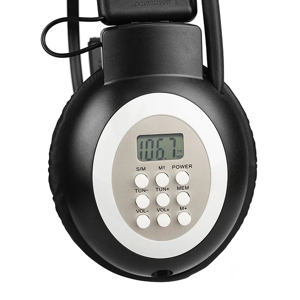 Retekess tr101 fm Kopfhörer Radio Empfänger drahtloses Headset Radio Kopfhörer Empfänger Konferenz Interpretation Meeting übersetzen – Detail 16