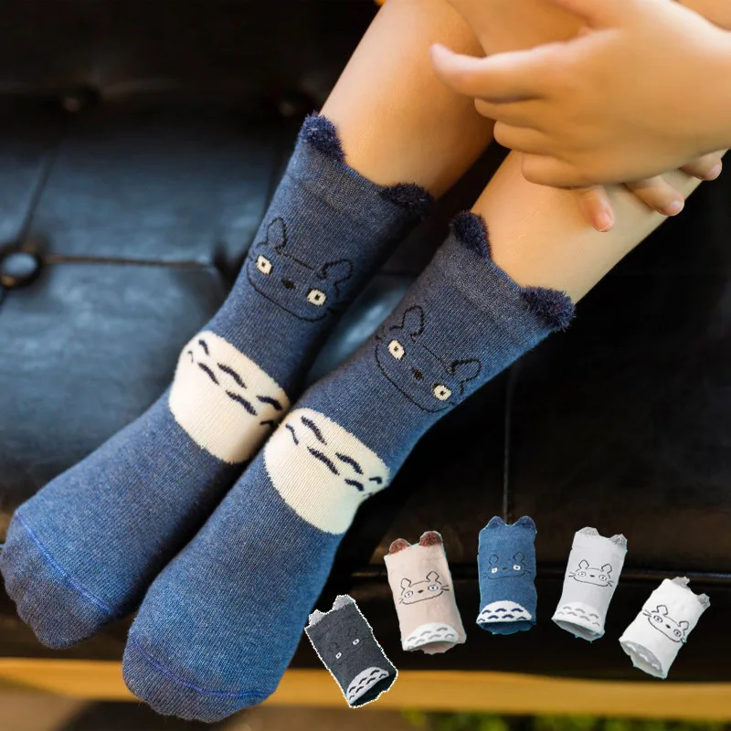 5 pairs/set Winter Cotton Baby Socks 1-10 Years Baby Girls Boys Calcetines Bebe Kids Anti Slip Soft Socks Children Floor Socks