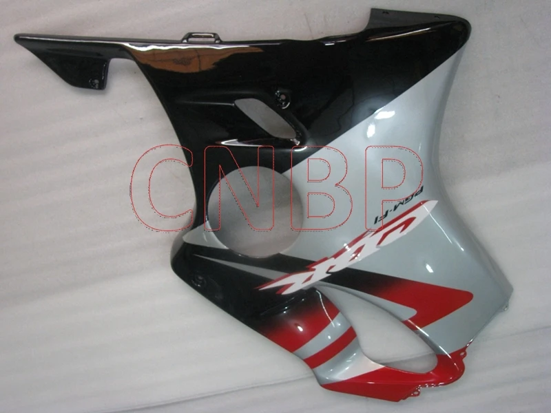 Plastic Fairings CBR600F4i 2004 - 2007 Red Black Silvery Full Body Kits for Honda Cbr600 2007 Fairings CBR F4i 2007 no paint