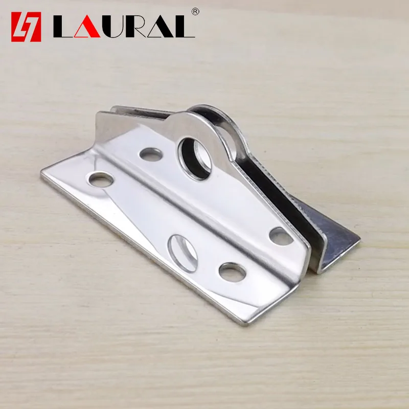 3sets Stainless Steel 304  Chrome Nose Lock Straddle  Lock Padlock Door To  Piece Accessories  Gym Lock Nose Buckle