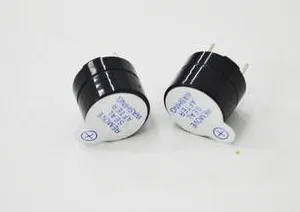 

100pcs/lot 5V active buzzer 5V 12mm*9.5m high continuous sound buzzer 5V