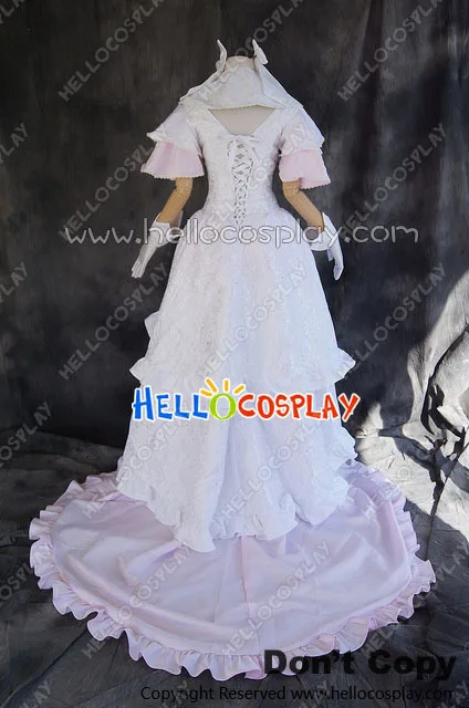 Puella Magi Madoka Magica Cosplay Madoka Kaname Luxe Jurk Kostuum H008