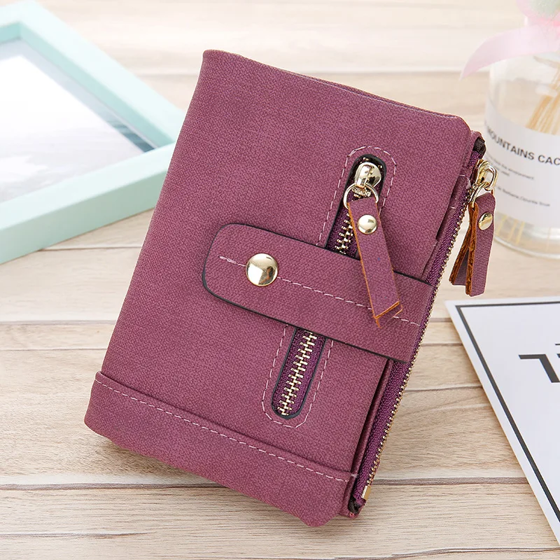 

Women Wallets Lady Purses Short Money Bags Female Hasp Zippe Coin Purse Pocke Card ID Holder Clutch Envelope Bag Wallet