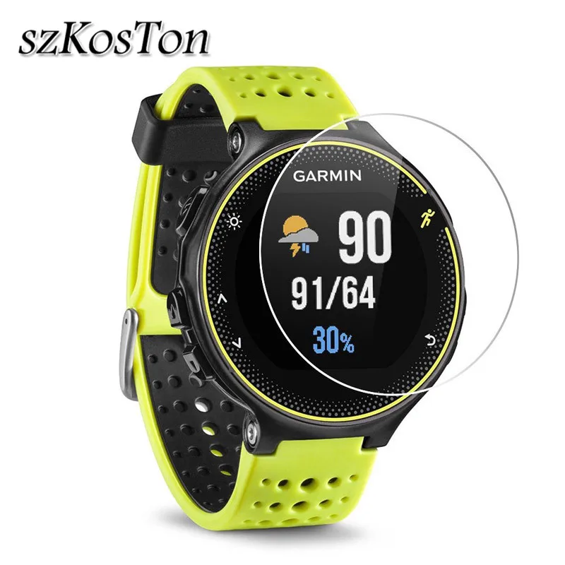 3pcs Tempered Glass Film For Garmin Forerunner 235 230 935 735 Glass Watch Screen Protector Protective Film Clear Guard