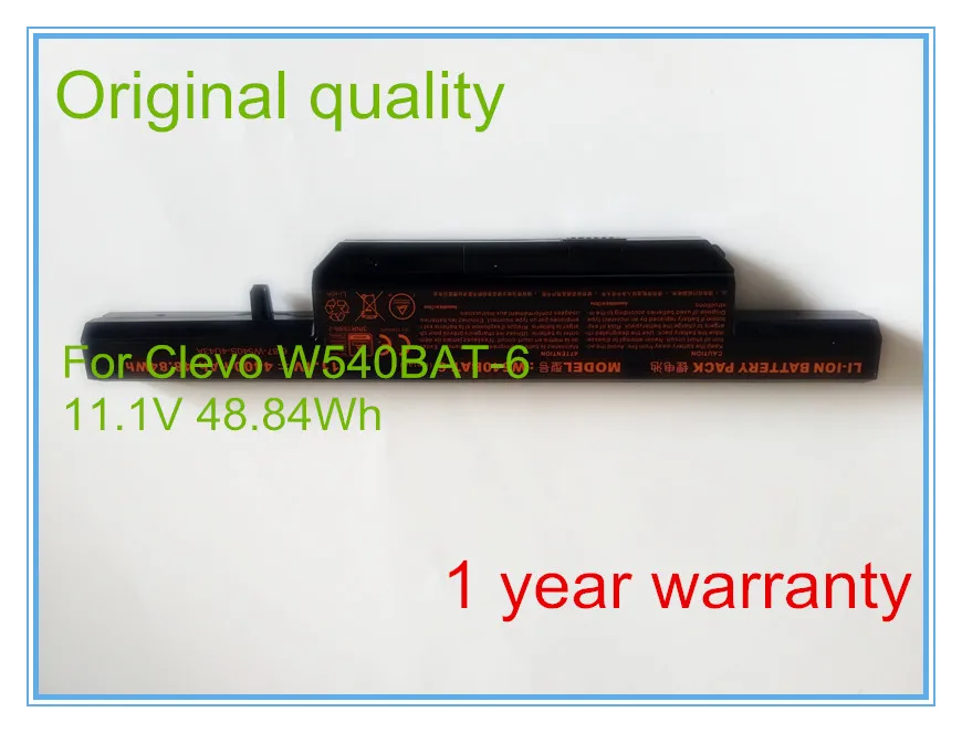 Original  Laptop Battery W540BAT-6 (11.1V 48.84Wh) for  W540eu W54eu W550 W550eu